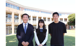 左から、今井誠先生、角野陽奈美さん、北條友葵さん