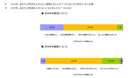 2010年の育児・家事について