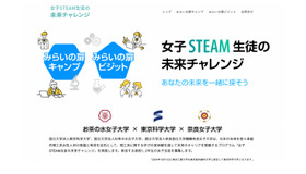 女子STEAM生徒の未来チャレンジ