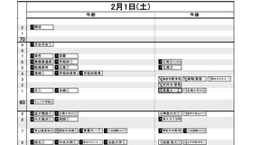 首都圏8月16日版・男子2月1日