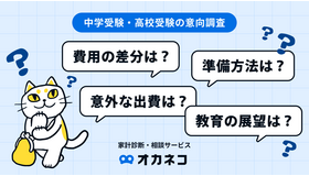 オカネコ 中学受験・高校受験の意向調査