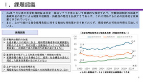 提言「現役世代の働く意欲を高め、将来の安心に備える年金制度の構築」