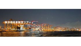 東京港夜景観賞ツアーでの夜景