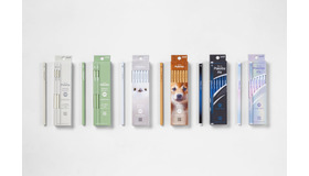 「uni Palette」（左から）アイボリー、ピスタチオ、もふエナガ、シバイヌ、「uni Palette Fit」（左から）メタリックネイビー、パールホワイト