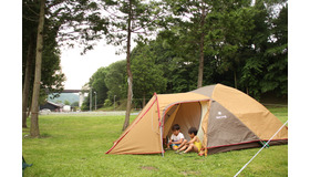 みきママさんの息子さんたち。キャンプ場にて（「藤原家の時々、外ごはん。」より）