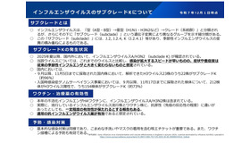 インフルエンザウイルスのサブグレードについて