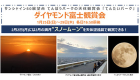 ダイヤモンド富士観賞会　2026年1月25日～29日