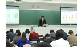 2025年12月14日に、駿台予備学校 お茶の水校3号館（東大専門校舎）で開催された『東大入試情報講演会 ₋冬編₋』のようす