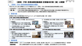 （仮称）子供・若者体験活動施設 区部基本計画（案）の概要