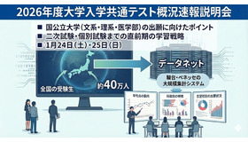 2026年度大学入学共通テスト概況速報説明会
