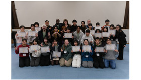 2026年2月に、福岡県宗像市で主催したグローバルキャンプのようす