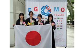 日本代表選手のようす（第15回ヨーロッパ女子数学オリンピック  写真速報）