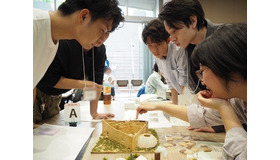 未来の建築家を育てる「中高生建築コンペ挑戦プロジェクト」対面イベント交流会のようす