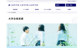 大学合格実績