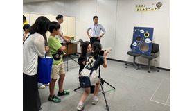 2025年の新コスモス電機ブースのようす