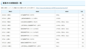 看護のお仕事体験教室