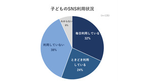 子供のSNS利用状況