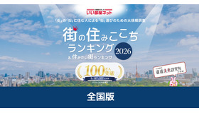 街の住みここちランキング＆ 住みたい街ランキング2026
