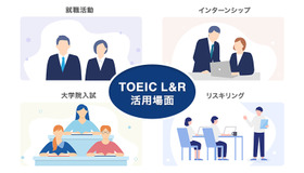 TOEIC L&R活用場面
