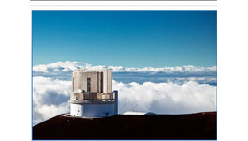 ハワイにある「すばる望遠鏡」（提供・すばる望遠鏡）