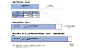 総務省の家計調査（平成24年）と消費税増税の影響