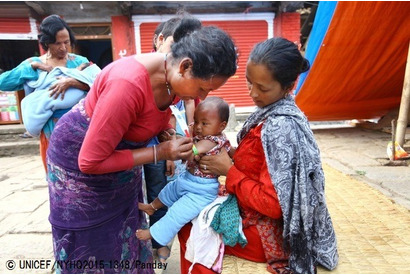 ネパール大地震、子どもたちに安心と心のケアを 画像