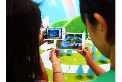 東京おもちゃショー2015、親子でクルマを楽しむ「拡張現実」体験コーナー 画像