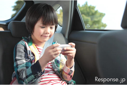トヨタ、子どもが後部座席で楽しむiPhoneアプリ公開 画像