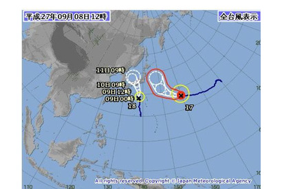 【台風18号】浜松市9日休校も…JR・遠鉄バス運休や遅れ 画像