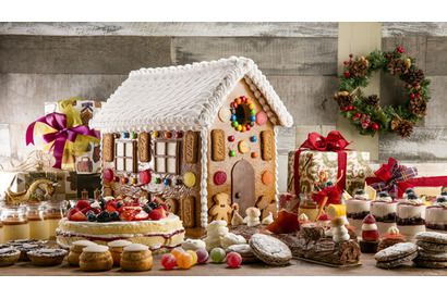 “ヘンゼルとグレーテルのお菓子の家”が登場、ヒルトン東京のクリスマス 画像
