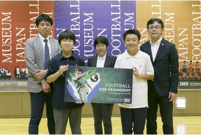 12歳のサッカー選手64人が国際交流、選手がJFAハウスを訪問 画像