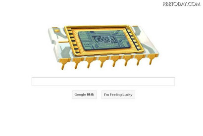 インテル創業者ロバート・ノイス生誕記念… 12/12Googleロゴ 画像