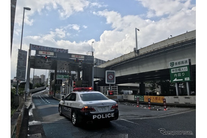 首都高の交通量6割減、東京オリパラ対策の交通調査…ヤフー 画像
