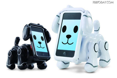 iPhoneが顔になる次世代ペットロボット…バンダイ 画像
