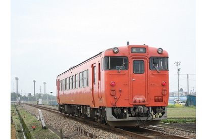 車体は淡いピンク色…津山線に観光列車を2022年7月導入 画像