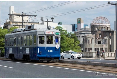 広島「被爆電車」一般乗車体験8/6-9、ライブ配信も 画像