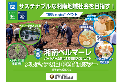 親子でSDGs「植樹体験＆鈴廣かまぼこの里ツアー」10/23 画像