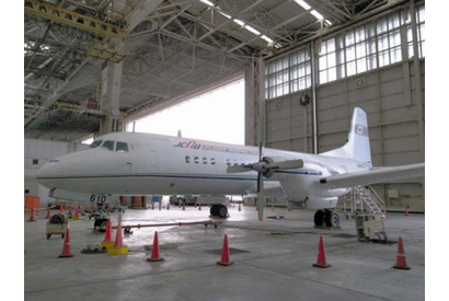 YS-11量産初号機、羽田空港で特別公開…9/22 画像