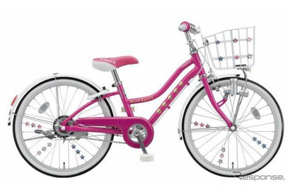 ブリヂストン、ファッション性の高い女子小学生向け自転車を発表 画像