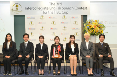 IIBC大学生英語スピーチコンテスト、1位は立教大3年生 画像