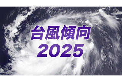 2025年の台風傾向、発生数は平年より少なめ…日本への接近は11個予想 画像