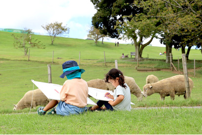 マザー牧場、小学生対象「写生大会」9月-11月 画像