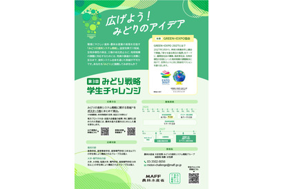 食と環境の未来を探究…農水省「みどり戦略学生チャレンジ」参加者募集 画像