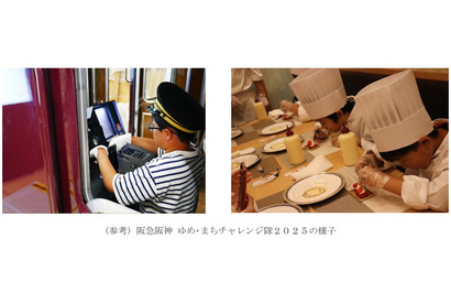 【夏休み2026】阪急阪神「ゆめ・まちチャレンジ隊」849人募集…37種の仕事体験 画像