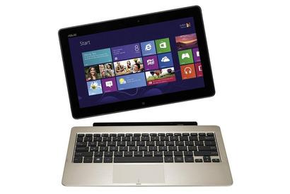 ASUSがWindows8搭載タブレットを発表、着脱式キーボードは別売り 画像