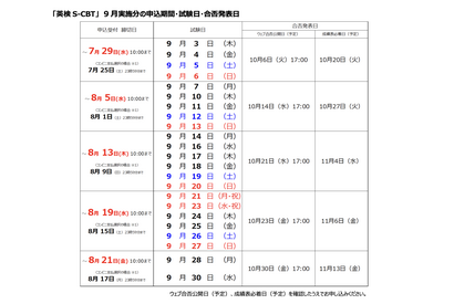 2026年度第2回「英検S-CBT」9月実施分、7/8申込開始 画像