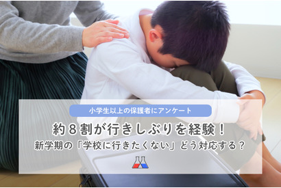 子供の行きしぶり、保護者78％が経験…理由1位「友人関係のトラブル」 画像