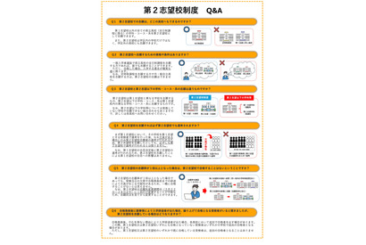 【高校受験2027】福岡県立高、第2志望校制度を全日制全校に拡大…要項公表