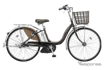 ブリヂストン、充電の手間を省ける電動アシスト自転車を発売 画像