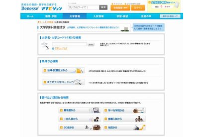 【大学受験2013】願書の入手方法まとめ…願書不要のネット出願も 画像